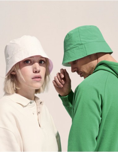 SOL-03999-Unisex Nylon Bucket Hat